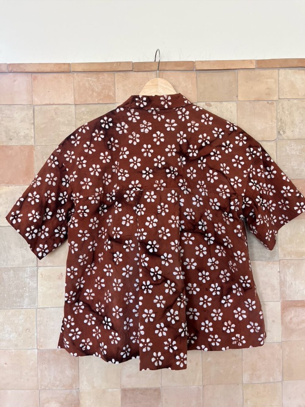 Madewell Block-Print "Floral Camp Shirt" - Picture 4 of 7